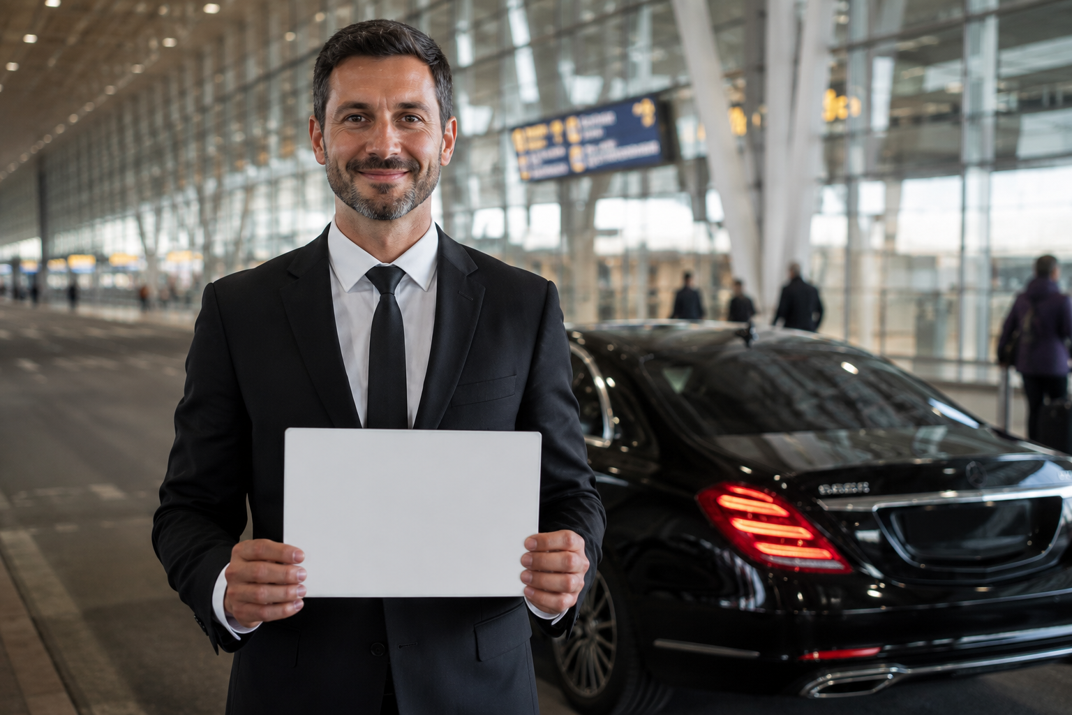 Chauffeur CruiseTransport accueil aéroport